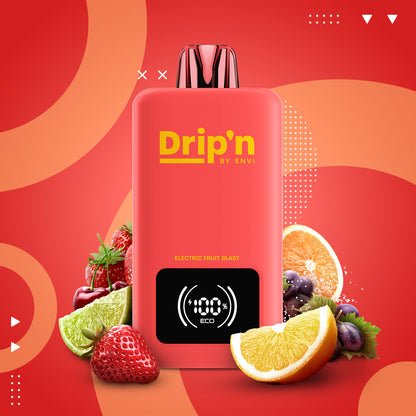 DRIP’N 70K 26ML - Disposable Vape - rufpuf vape, unleashed flavour beast, levelx pods, flavour beast 8k, drip n evo 28k, disposable flavor, unleashed vape, relx starter kit, flavour pods - 42 CLOUDZ