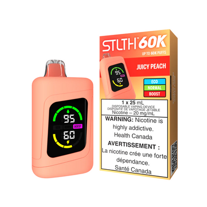 STLTH 60K DISPOSABLE VAPE - rufpuf vape, unleashed flavour beast, levelx pods, flavour beast 8k, drip n evo 28k, disposable flavor, unleashed vape, relx starter kit, flavour pods - 42 CLOUDZ
