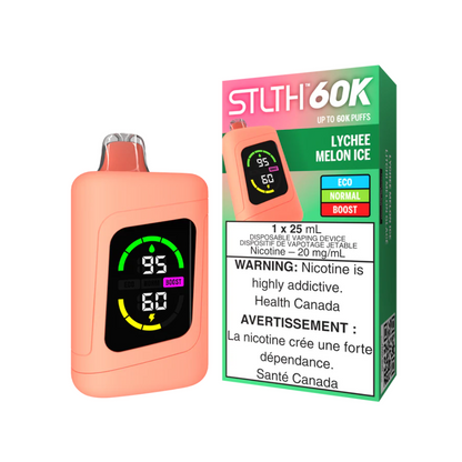 STLTH 60K DISPOSABLE VAPE - rufpuf vape, unleashed flavour beast, levelx pods, flavour beast 8k, drip n evo 28k, disposable flavor, unleashed vape, relx starter kit, flavour pods - 42 CLOUDZ
