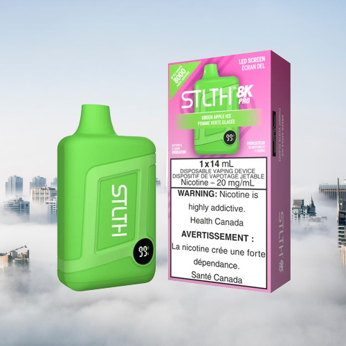 STLTH 8K PRO - rufpuf vape, unleashed flavour beast, levelx pods, flavour beast 8k, drip n evo 28k, disposable flavor, unleashed vape, relx starter kit, flavour pods - 42 CLOUDZ