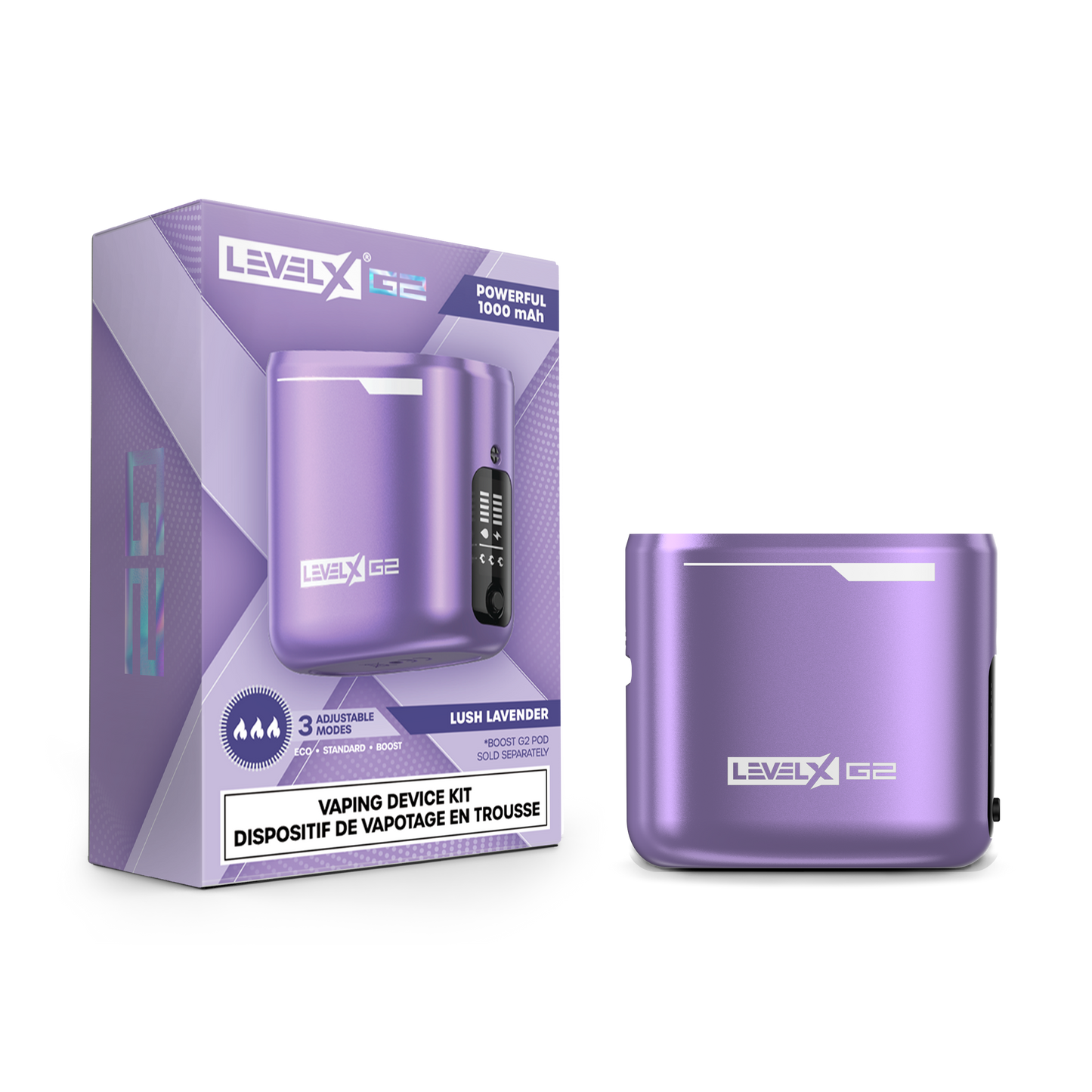 LEVELX G2 Boost Device | Rechargeable Vape Pod Battery Canada