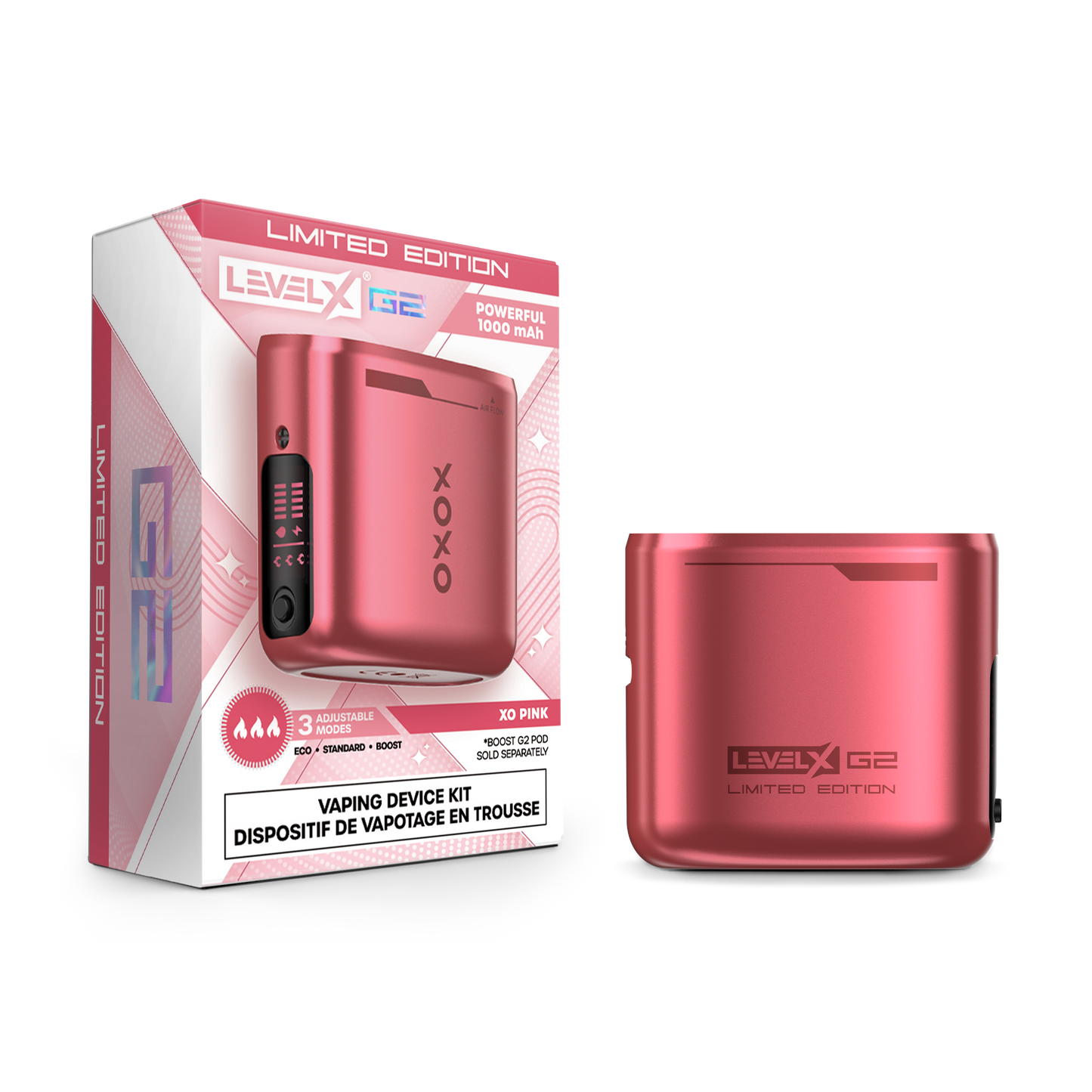 LEVELX G2 Boost Device | Rechargeable Vape Pod Battery Canada