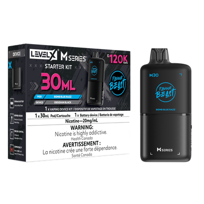 Flavour Beast Level X M30 120K Starter Kit – 30mL- Canada