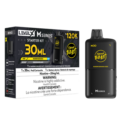 Flavour Beast Level X M30 120K Starter Kit – 30mL- Canada