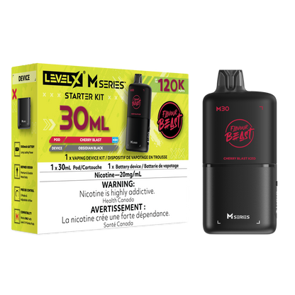 Flavour Beast Level X M30 120K Starter Kit – 30mL- Canada