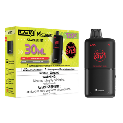 Flavour Beast Level X M30 120K Starter Kit – 30mL- Canada