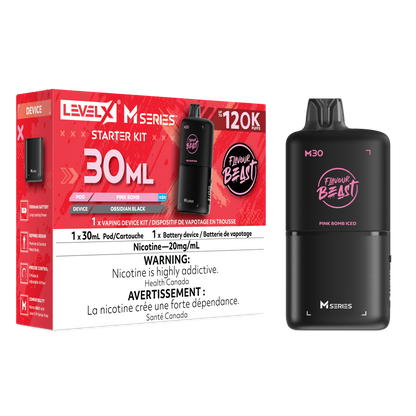 Flavour Beast Level X M30 120K Starter Kit – 30mL- Canada