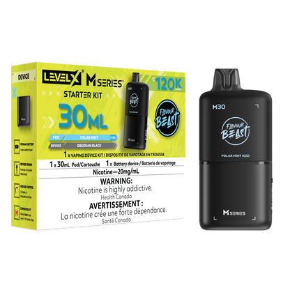 Flavour Beast Level X M30 120K Starter Kit – 30mL- Canada
