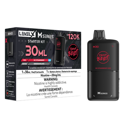 Flavour Beast Level X M30 120K Starter Kit – 30mL- Canada