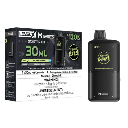 Flavour Beast Level X M30 120K Starter Kit – 30mL- Canada