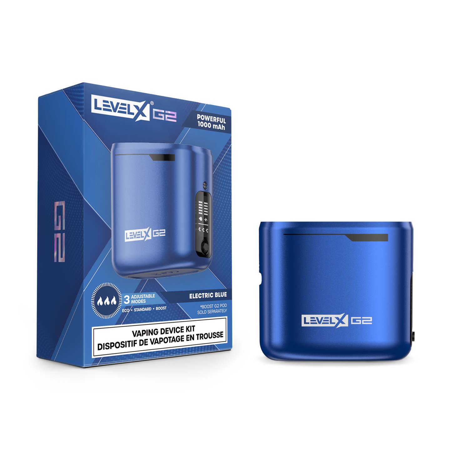 LEVELX G2 Boost Device | Rechargeable Vape Pod Battery Canada