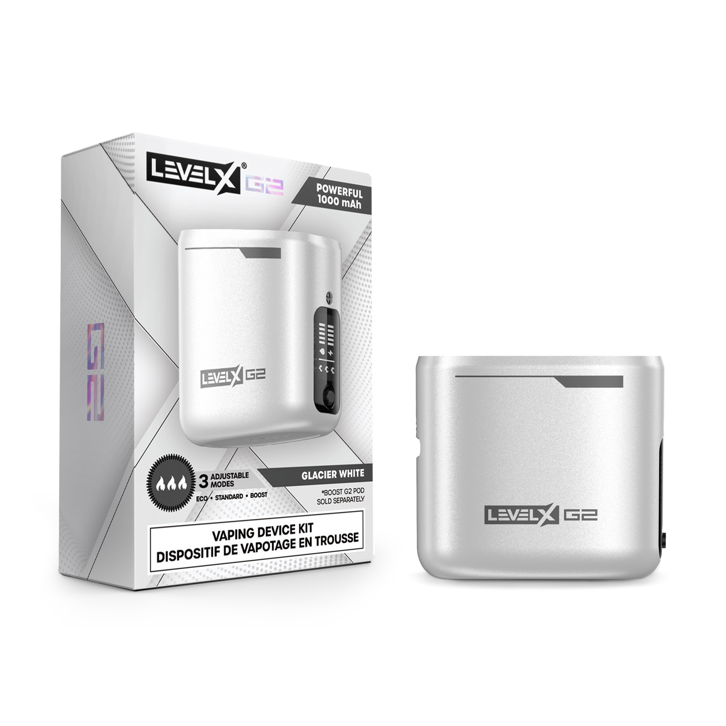 LEVELX G2 Boost Device | Rechargeable Vape Pod Battery Canada