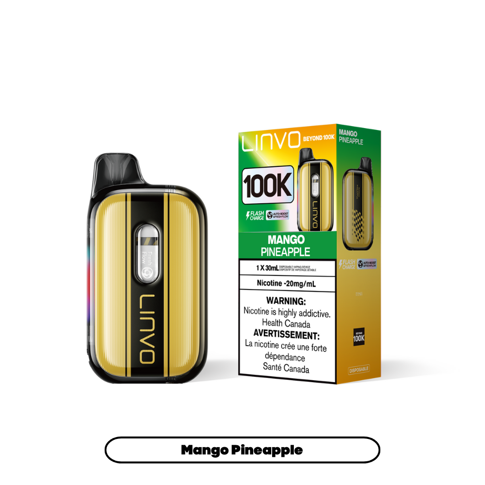 Experience Flavor Like Never Before with the LINVO Beyond 100K Disposable Vape
