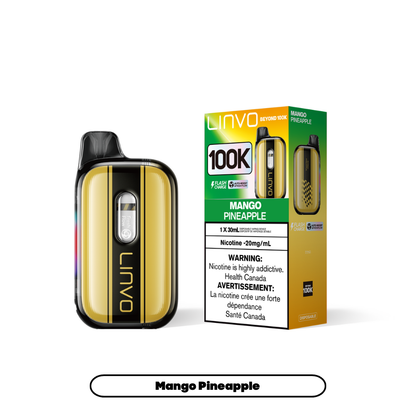 Experience Flavor Like Never Before with the LINVO Beyond 100K Disposable Vape