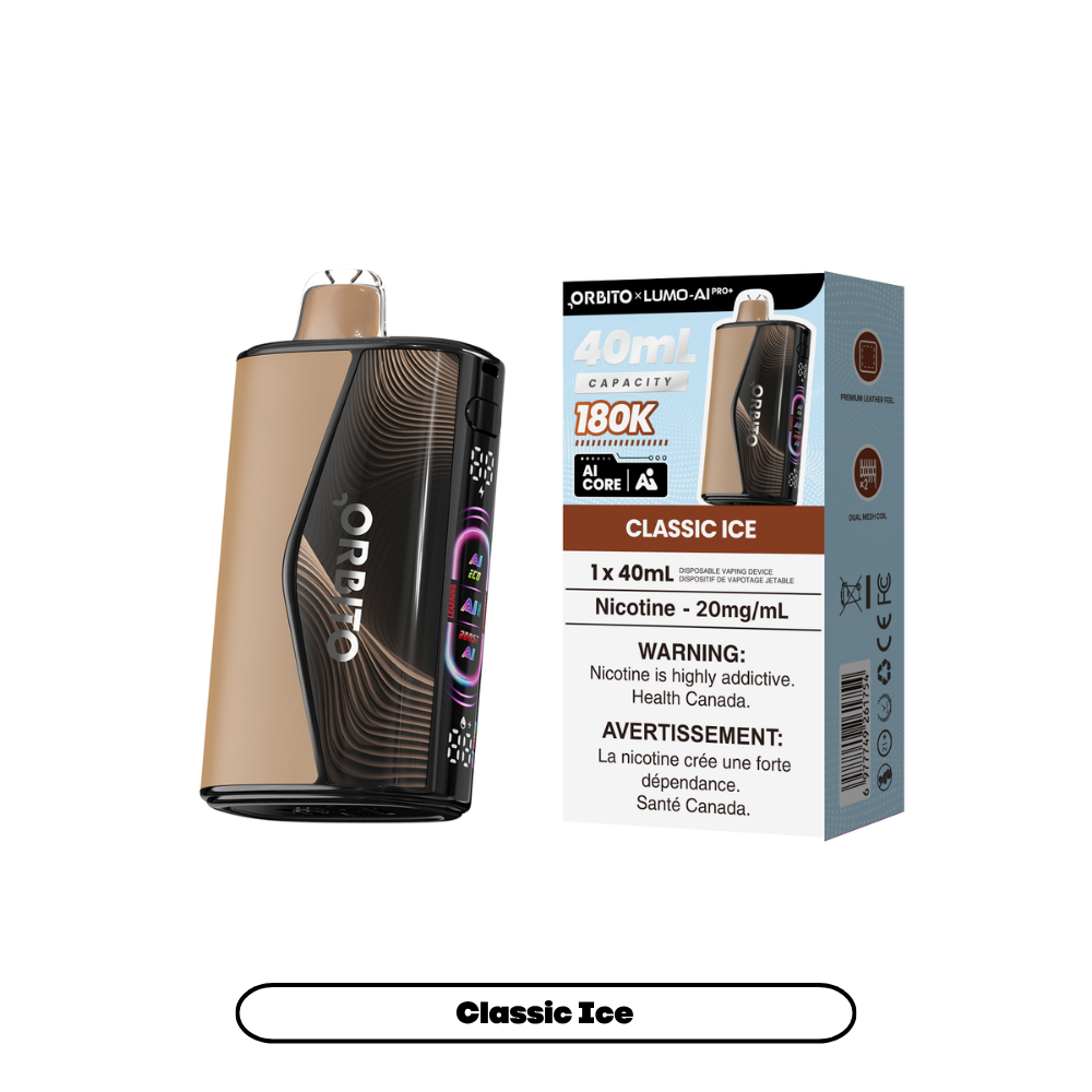 Revolutionize Your Vaping Experience with the ORBITO LUMO AI PRO 180K Vape