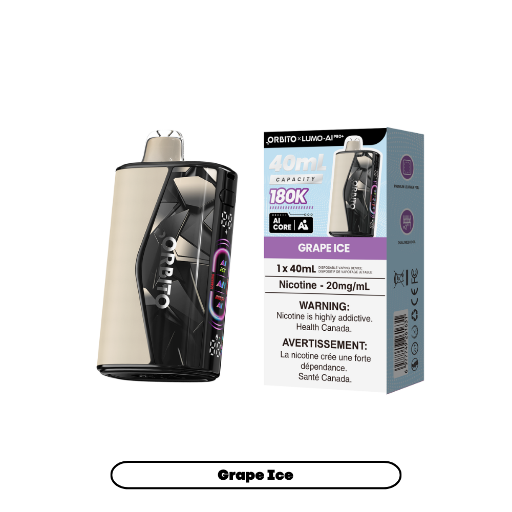 Revolutionize Your Vaping Experience with the ORBITO LUMO AI PRO 180K Vape