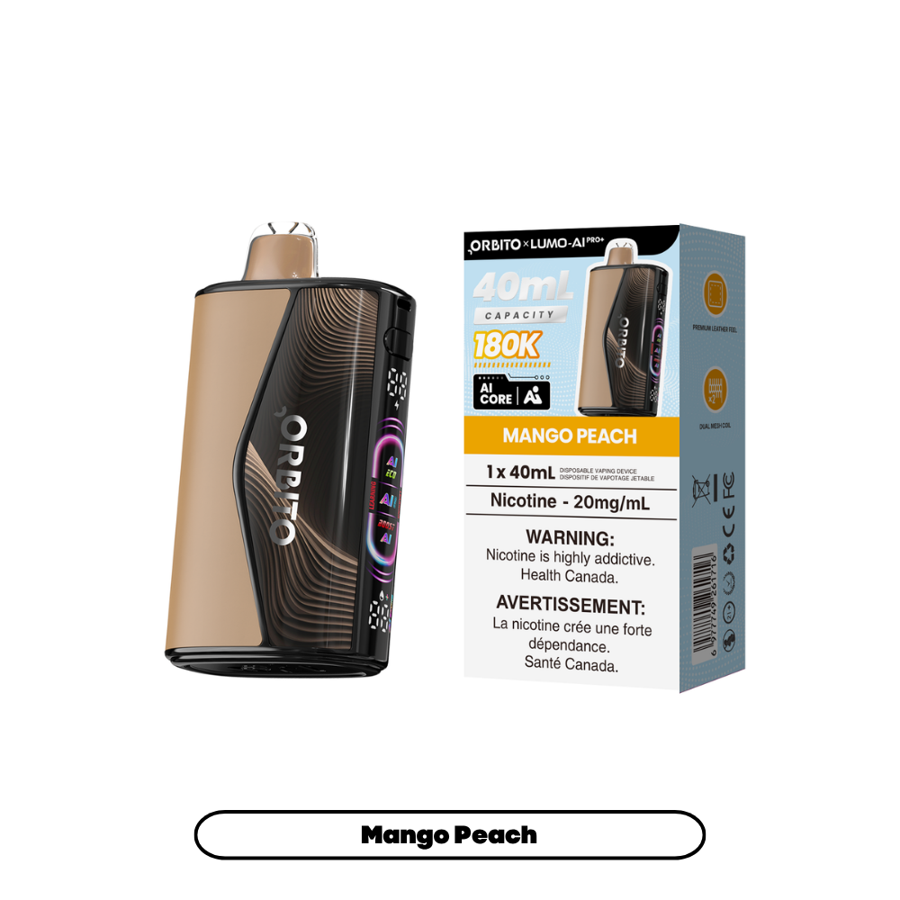 Revolutionize Your Vaping Experience with the ORBITO LUMO AI PRO 180K Vape