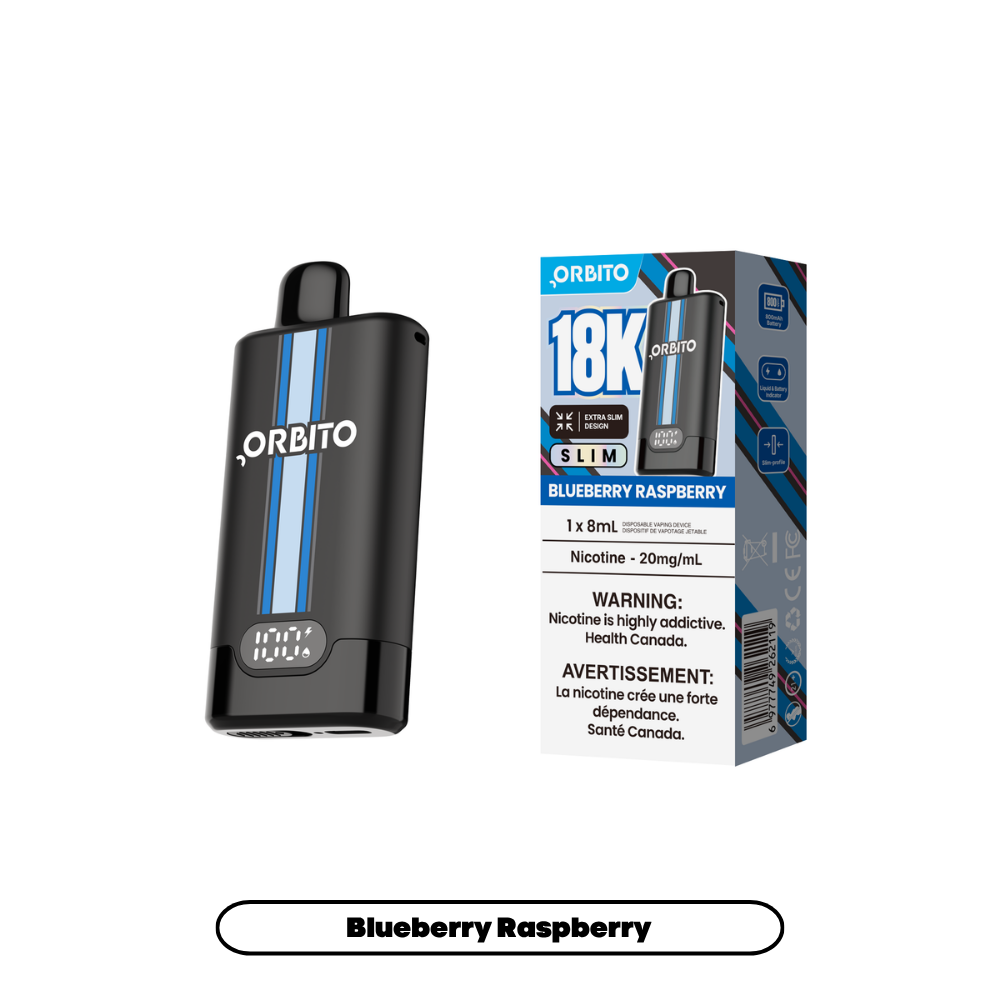 Experience Ultimate Convenience with the ORBITO SLIM 18K Disposable Vape