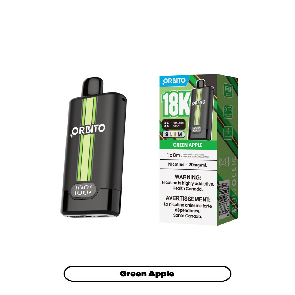 Experience Ultimate Convenience with the ORBITO SLIM 18K Disposable Vape