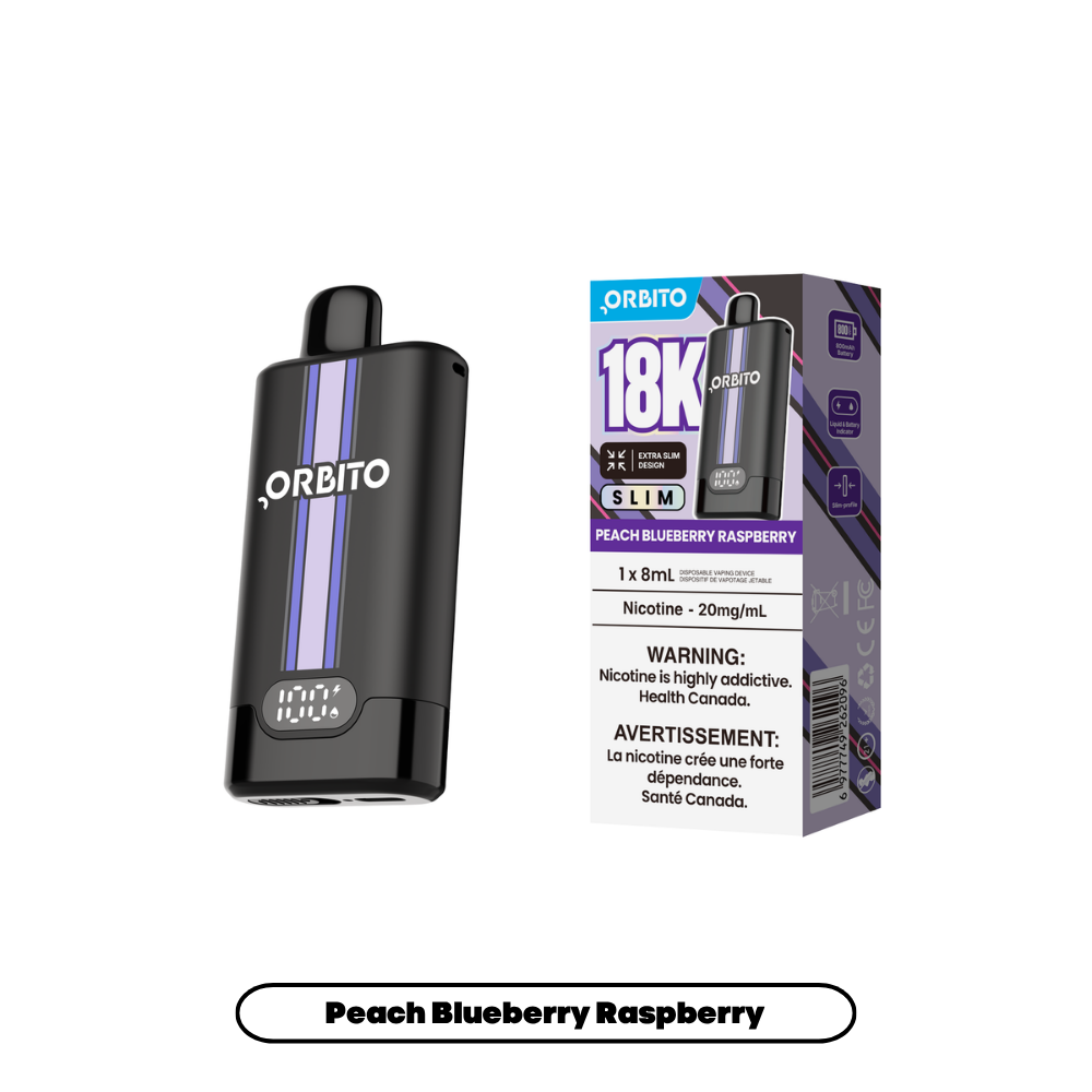 Experience Ultimate Convenience with the ORBITO SLIM 18K Disposable Vape