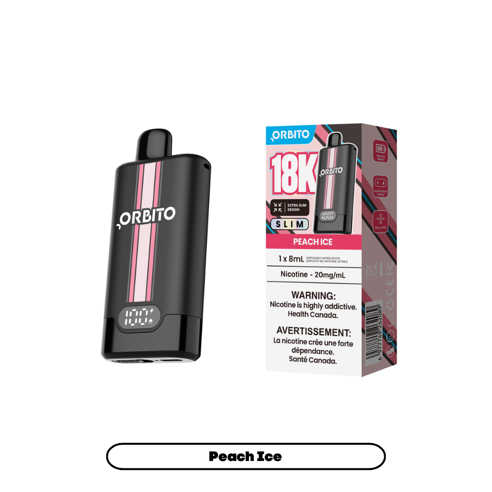 Experience Ultimate Convenience with the ORBITO SLIM 18K Disposable Vape