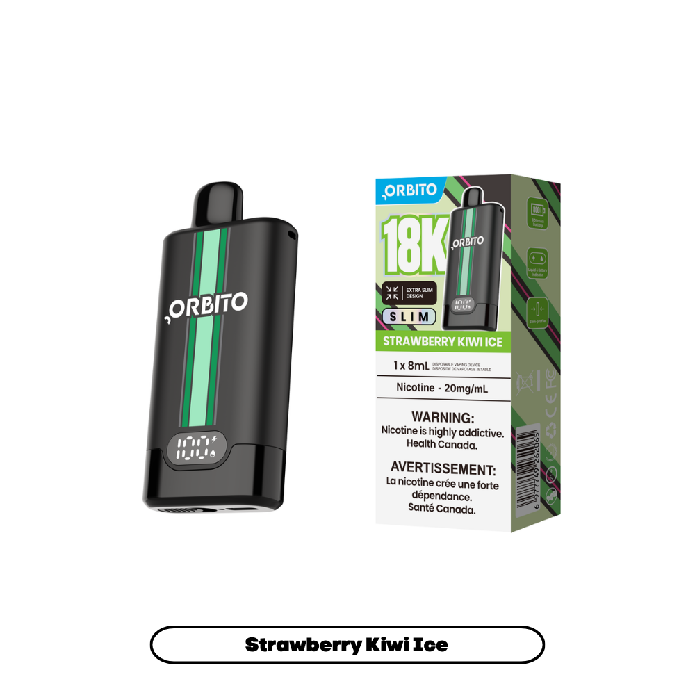 Experience Ultimate Convenience with the ORBITO SLIM 18K Disposable Vape