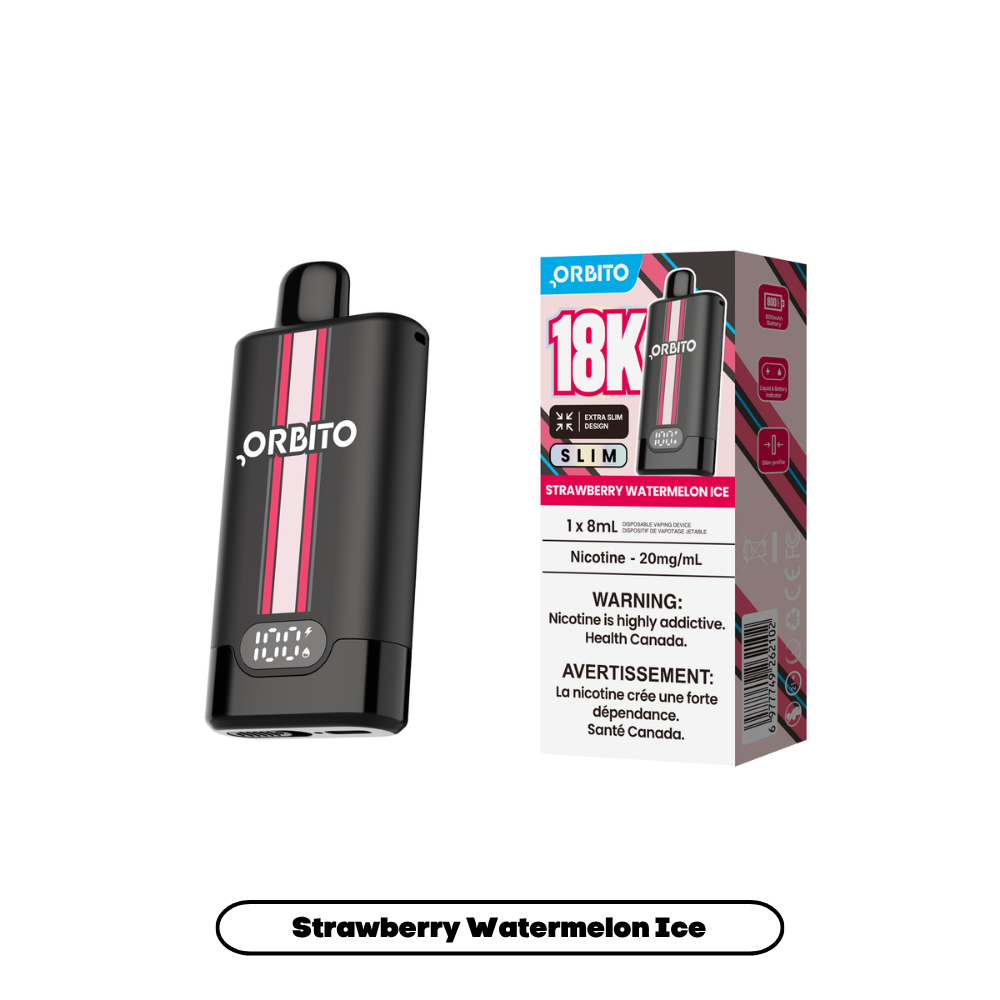 Experience Ultimate Convenience with the ORBITO SLIM 18K Disposable Vape