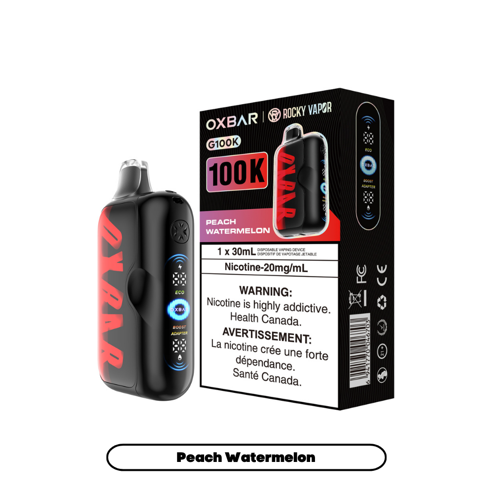 Rocky Vapor Oxbar G100K Disposable Vape – 100,000 Puffs | Premium Flavour Experience Canada | 42CLOUDZ.CA