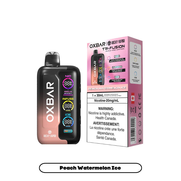ROCKY VAPOR OXBAR TRI FUSION 30ML DISPOSABLE