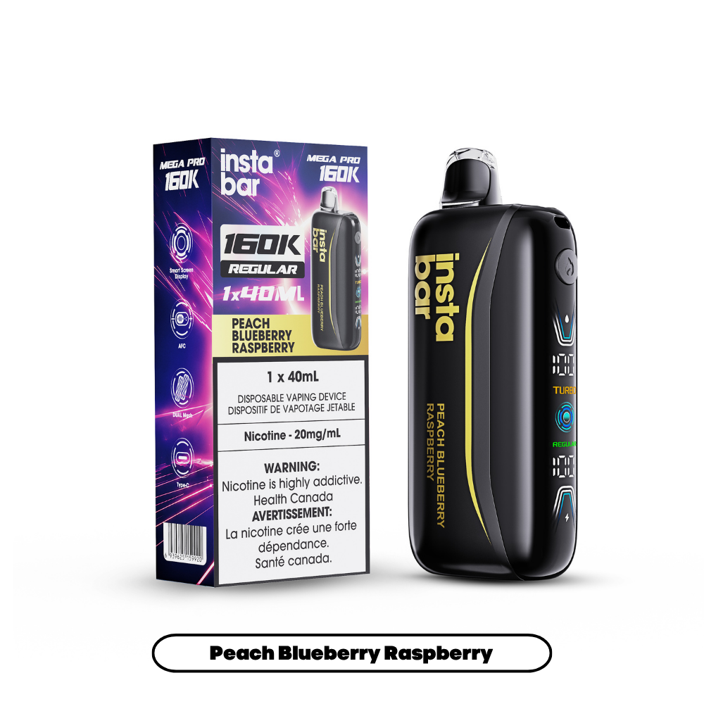 Discover the Insta Bar Mega Pro 160K Vape: The Ultimate Disposable Vaping Experience