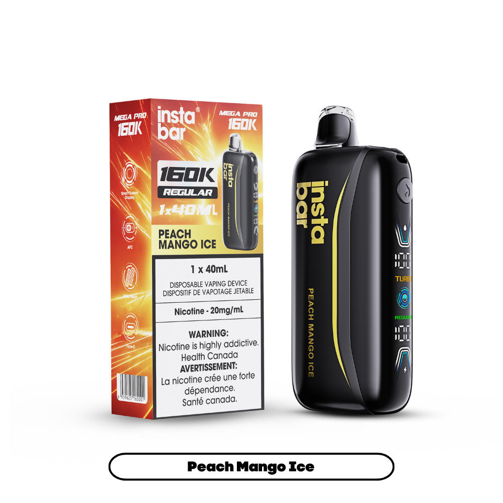 Discover the Insta Bar Mega Pro 160K Vape: The Ultimate Disposable Vaping Experience