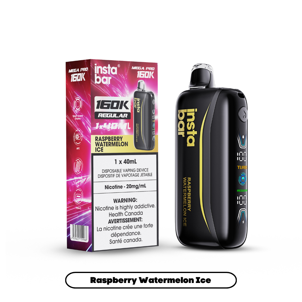 Discover the Insta Bar Mega Pro 160K Vape: The Ultimate Disposable Vaping Experience