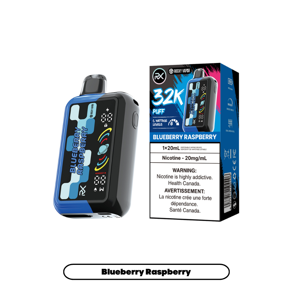 Rocky Vapor RX 32K Disposable Vape | 42CLOUDZ.CA