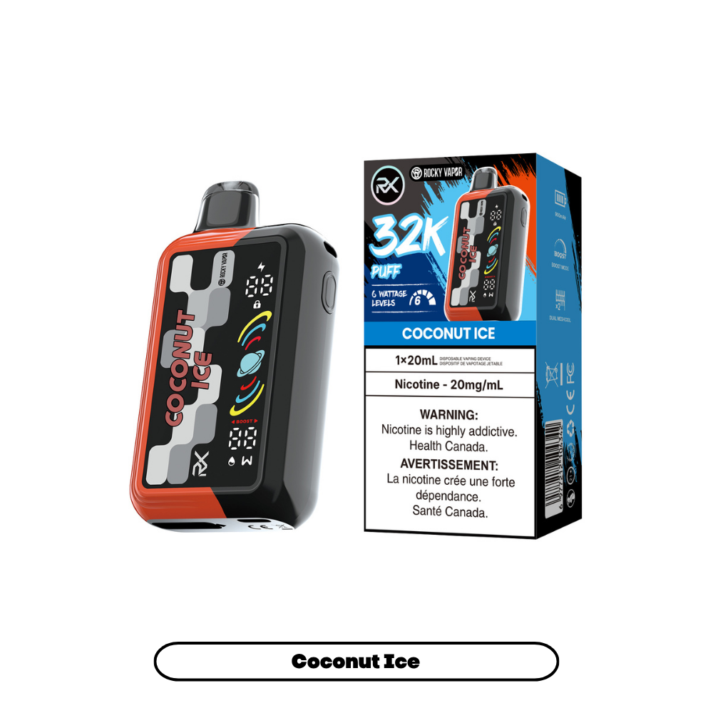 Rocky Vapor RX 32K Disposable Vape | 42CLOUDZ.CA