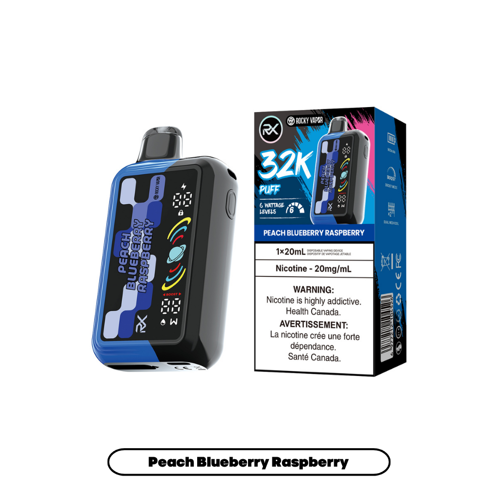 Rocky Vapor RX 32K Disposable Vape | 42CLOUDZ.CA