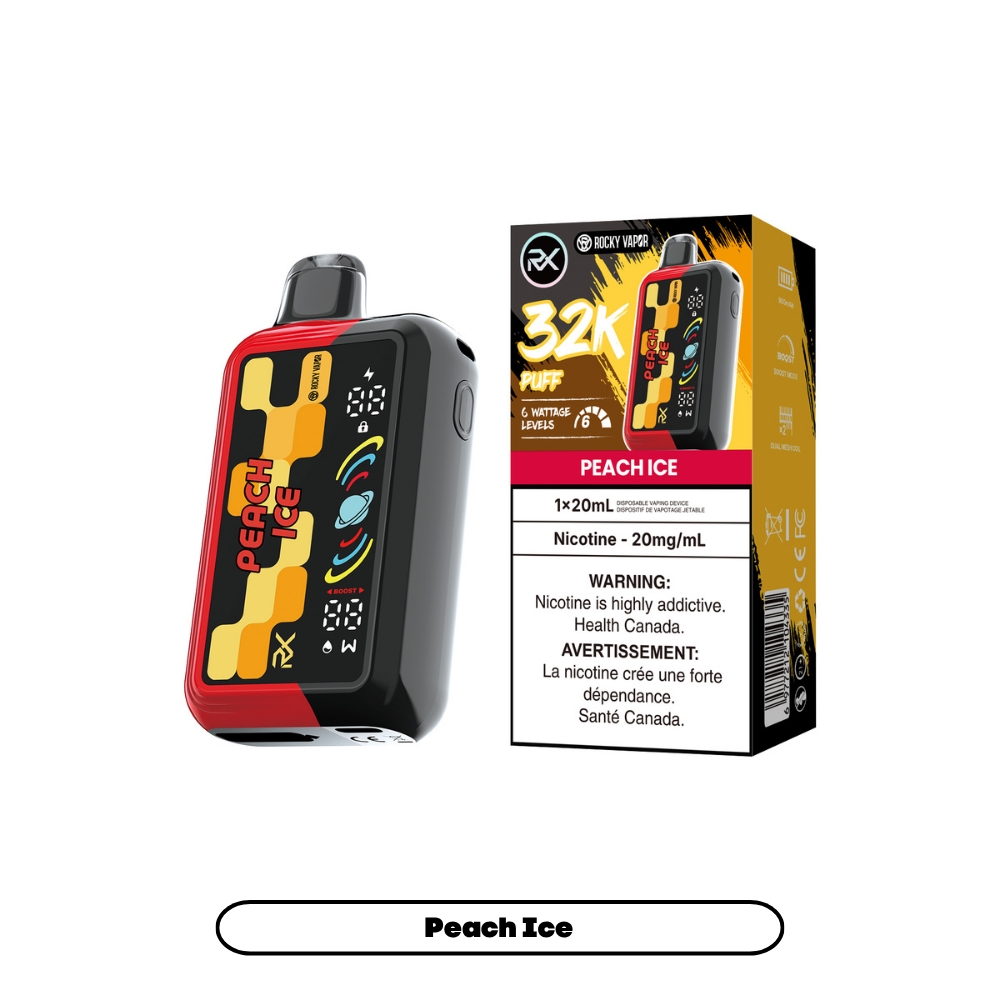Rocky Vapor RX 32K Disposable Vape | 42CLOUDZ.CA