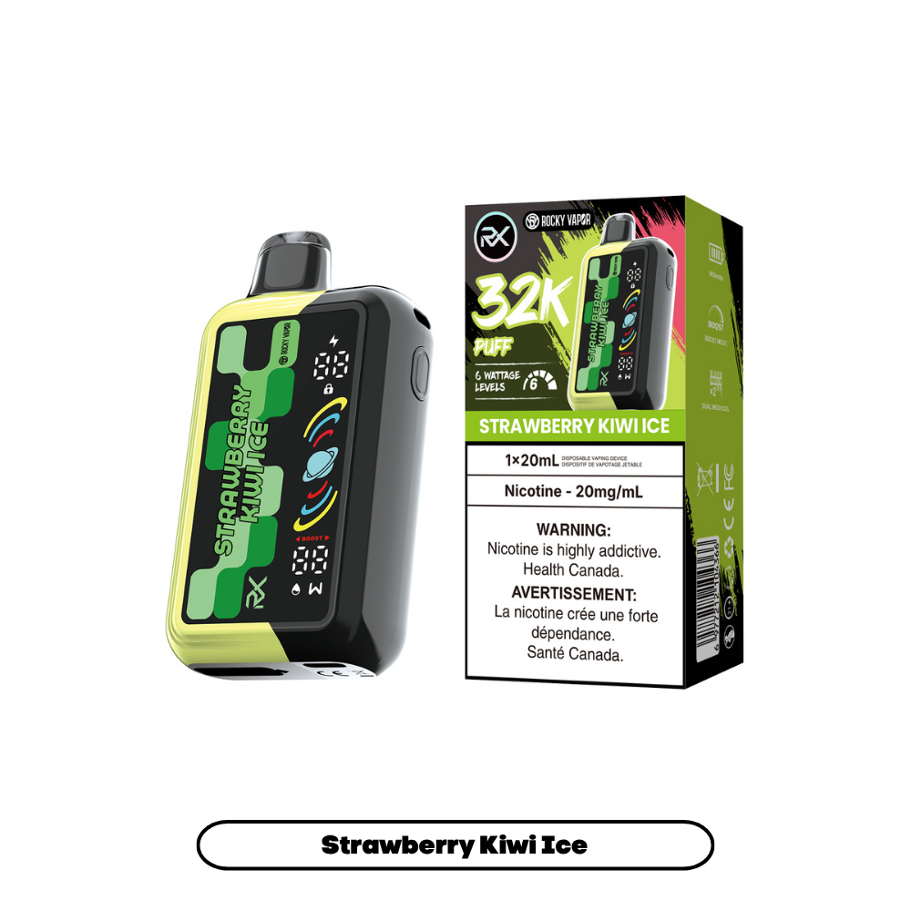 Rocky Vapor RX 32K Disposable Vape | 42CLOUDZ.CA