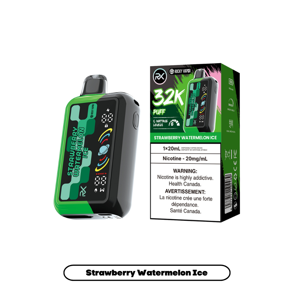 Rocky Vapor RX 32K Disposable Vape | 42CLOUDZ.CA