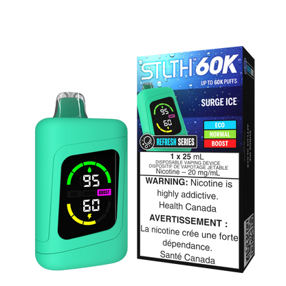 STLTH 60K DISPOSABLE VAPE - rufpuf vape, unleashed flavour beast, levelx pods, flavour beast 8k, drip n evo 28k, disposable flavor, unleashed vape, relx starter kit, flavour pods - 42 CLOUDZ