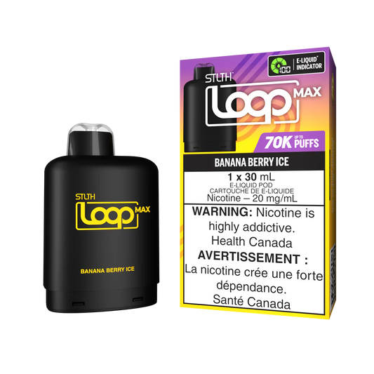 STLTH LOOP MAX 70K - rufpuf vape, unleashed flavour beast, levelx pods, flavour beast 8k, drip n evo 28k, disposable flavor, unleashed vape, relx starter kit, flavour pods - 42 CLOUDZ