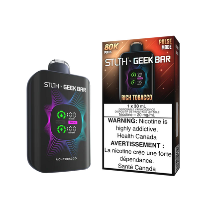 STLTH GEEK BAR 80K VAPING DISPOSABLE - rufpuf vape, unleashed flavour beast, levelx pods, flavour beast 8k, drip n evo 28k, disposable flavor, unleashed vape, relx starter kit, flavour pods - 42 CLOUDZ