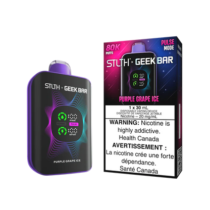 STLTH GEEK BAR 80K VAPING DISPOSABLE - rufpuf vape, unleashed flavour beast, levelx pods, flavour beast 8k, drip n evo 28k, disposable flavor, unleashed vape, relx starter kit, flavour pods - 42 CLOUDZ