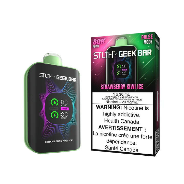 STLTH GEEK BAR 80K VAPING DISPOSABLE - rufpuf vape, unleashed flavour beast, levelx pods, flavour beast 8k, drip n evo 28k, disposable flavor, unleashed vape, relx starter kit, flavour pods - 42 CLOUDZ