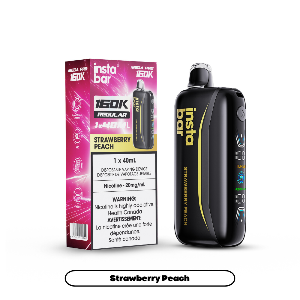 Discover the Insta Bar Mega Pro 160K Vape: The Ultimate Disposable Vaping Experience